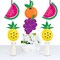 Big Dot of Happiness Tutti Fruity - Pineapple Grapes Pear & Watermelon Decor DIY Frutti Summer Baby Shower or Birthday Party Essentials - Set of 20